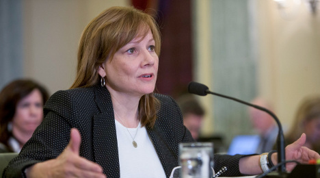 Mary Barra at Senate hearing