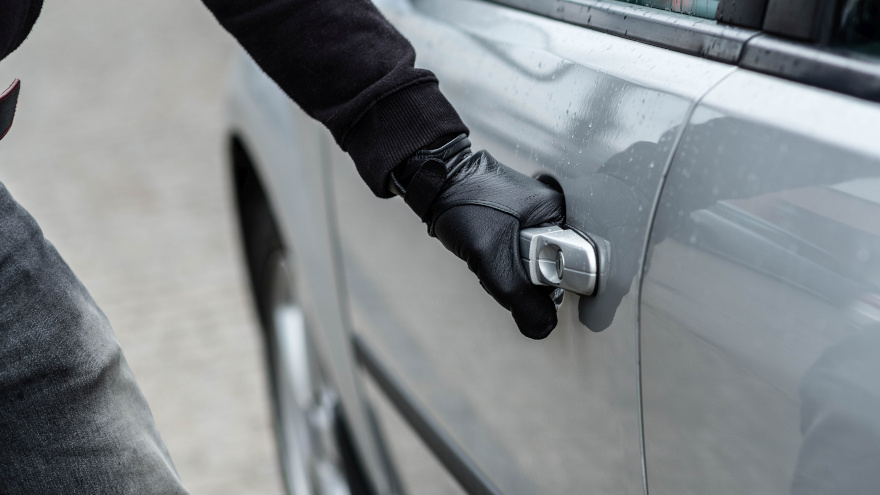Top 10 locations for vehicle theft