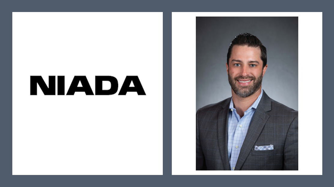 Brett Scott with NIADA logo